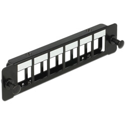 Panel montażowy Keystone 6-portowy Delock 86274