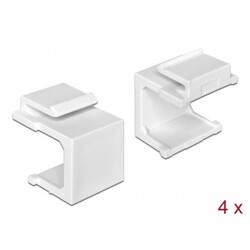 Osłona Keystone biała 4-elementowa Delock 86314