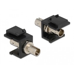 Moduł Keystone ST Simplex żeńskie do ST Simplex żeńskie czarny Delock 86332