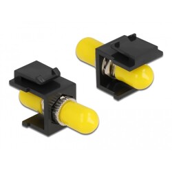Moduł Keystone ST Simplex żeńskie do ST Simplex żeńskie czarny Delock 86332