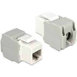 Moduł Keystone z gniazdem RJ45 do LSA Cat.6 UTP biały Delock 86341