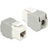 Moduł Keystone z gniazdem RJ45 do LSA Cat.6 UTP biały Delock 86341