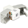 Moduł Keystone z gniazdem RJ45 do LSA Cat.6 UTP biały Delock 86341
