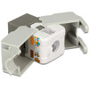 Moduł Keystone z gniazdem RJ45 do LSA Cat.6 UTP szary Delock 86342