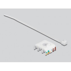 Moduł Keystone RJ45 do LSA beznarzędziowy Cat.6 UTP czerwony Delock 86344