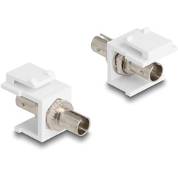 Moduł Keystone ST Simplex żeńskie do ST Simplex żeńskiego biały Delock 86348