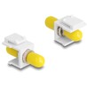 Moduł Keystone ST Simplex żeńskie do ST Simplex żeńskiego biały Delock 86348