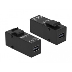 Moduł Keystone mini DisplayPort wtyk żeński do mini DisplayPort wtyk żeński Delock 86377