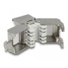 Moduł Keystone z gniazdem RJ45 do LSA Cat.6A STP z osłoną przeciwkurzową Delock 86385