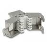 Moduł Keystone z gniazdem RJ45 do LSA Cat.6A STP z osłoną przeciwkurzową Delock 86385
