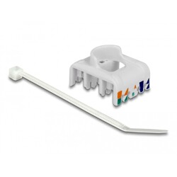 Moduł Keystone z gniazdem RJ45 do LSA Cat.6A STP z osłoną przeciwkurzową Delock 86385