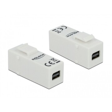 Moduł Keystone mini DisplayPort wtyk żeński do mini DisplayPort wtyk żeński Delock 86387