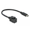 Moduł Keystone USB 3.0 C wtyk żeński do USB 3.0 C wtyk męski z przewodem Delock 86398