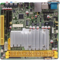 Jetway NF96FL-510-LF Atom 2x1,66GHz DDR2 12V LAN 4xSATA mini-PCI Express