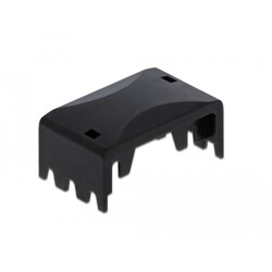 Moduł Keystone z gniazdem RJ12 do LSA Cat.3 UTP czarny Delock 86468