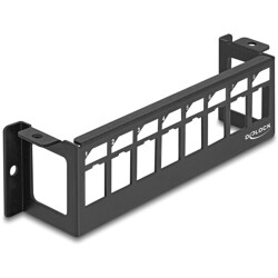 Panel montażowy Keystone 8-portowy powierzchniowy poziomy Delock 86516
