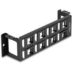 Panel montażowy Keystone 8-portowy powierzchniowy pionowy Delock 86517