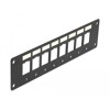 Panel montażowy Keystone 8-portowy podtynkowy Delock 86597