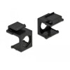 Osłona Keystone czarna z otworem 9.7 mm 4 sztuki Delock 86739