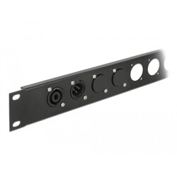 Montaż portu Keystone 1 dla typu D metalowy Delock 86745