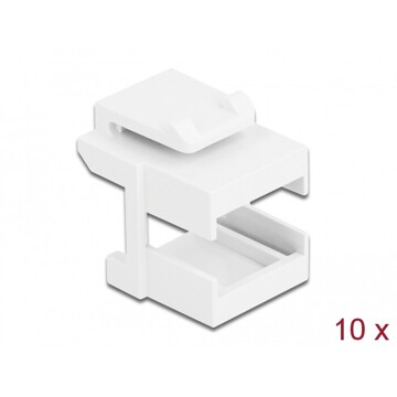 Osłona Keystone biała do złączy optycznych Delock 86807