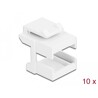 Osłona Keystone biała do złączy optycznych Delock 86807