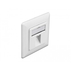 Gniazdo ścienne Keystone 1-portowe compact Delock 86981