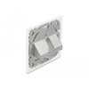 Gniazdo ścienne Keystone 1-portowe compact Delock 86981