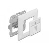 Gniazdo ścienne Keystone 1-portowe compact Delock 86981