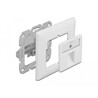 Gniazdo ścienne Keystone 1-portowe compact Delock 86981