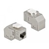Moduł Keystone z gniazdem RJ45 do gniazda RJ45 Cat.6A kątowy 90° Delock 86997