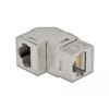 Moduł Keystone z gniazdem RJ45 do gniazda RJ45 Cat.6A kątowy 90° Delock 86997