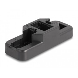 Zestaw Keystone LSA z zatrzaskowym uchwytem RJ45/RJ11 Cat.6 czarny Delock 87104