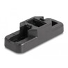 Zestaw Keystone LSA z zatrzaskowym uchwytem RJ45/RJ11 Cat.6 czarny Delock 87104