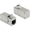 Moduł Keystone z gniazdem RJ45 do gniazda RJ45 Cat.6A kątowy 90° Delock 87142
