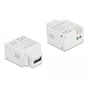 Moduł Keystone port ładowania USB Typ-A 2.1A biały Delock 87791