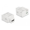 Moduł Keystone port ładowania USB Typ-A 2.1A biały Delock 87791