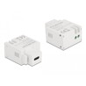 Moduł Keystone port ładowania USB Type-C 2.1A biały Delock 87792