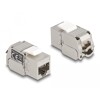 Moduł Keystone RJ45 żeńskie do LSA Cat.6A z LED Delock 87856