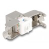 Moduł Keystone RJ45 żeńskie do LSA Cat.6A z LED Delock 87856