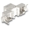 Moduł Keystone RJ45 żeńskie do LSA Cat.6A Slim bez użycia narzędzi Delock 87891