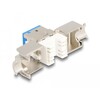 Moduł Keystone RJ45 żeńskie do LSA Cat.6A zestaw bez użycia narzędzi w różnych kolorach 8 sztuk Delock 87896