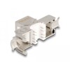 Moduł Keystone RJ45 żeńskie do LSA Cat.6A beznarzędziowy z niebieską osłoną przeciwpyłową Delock 87898