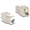 Moduł Keystone RJ45 żeńskie do LSA Cat.6A zestaw beznarzędziowy biały 10 sztuk Delock 88119