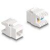 Moduł Keystone RJ45 żeńskie do LSA Cat.6A beznarzędziowy mini Delock 88131