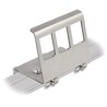 Metalowe mocowanie Keystone 3-portowe do szyny DIN Delock 88139