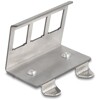 Metalowe mocowanie Keystone 3-portowe do szyny DIN Delock 88139
