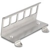 Metalowe mocowanie Keystone 5-portowe do szyny DIN Delock 88141