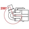 Moduł Keystone USB 5 Gbps A wtyk żeński do USB Type-C męskiego z przewodem Delock 88156