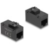 Moduł Keystone z gniazdem RJ45 do gniazda RJ45 Cat.6A UTP czarny Delock 90638